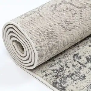 Delicate Audrey Ivory Grey Rug Heatset Polypropylene 160x230cm