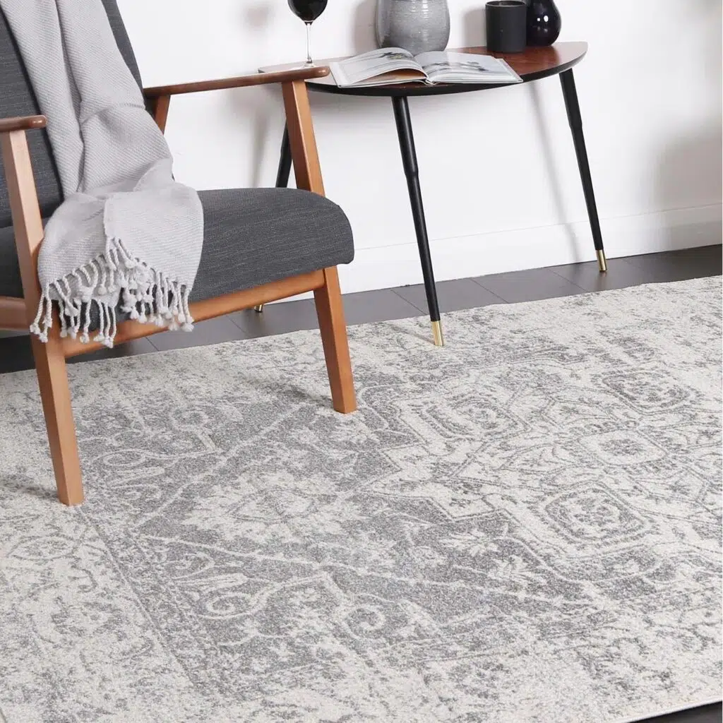 Delicate Audrey Ivory Grey Rug – Modern Craft & Timeless Elegance