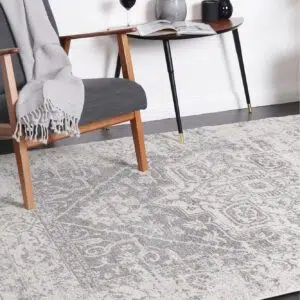 Delicate Audrey Ivory Grey Rug – Modern Craft & Timeless Elegance