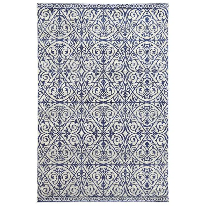 Delicate Katherine Blue & Ivory Rug