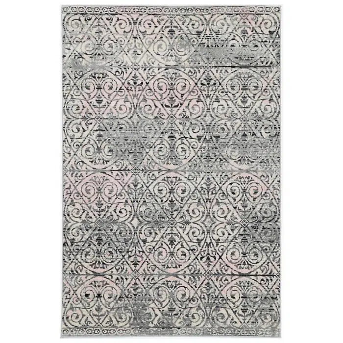 Delicate Katherine Pink & Ash Rug
