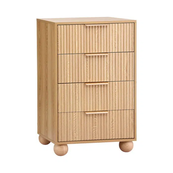 Artiss 4 Chest of Drawers Dresser Tallboy Pine
