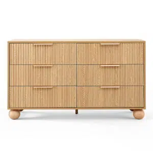 Artiss 6-Drawer Chest with E1 Board & Anti-Tip Kit