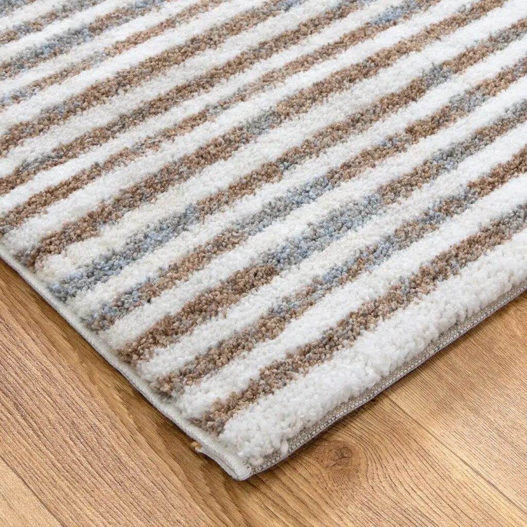 Grace Geometric Polyester Rug - Turkish Craft, Comfort, Durability, Versatile Style