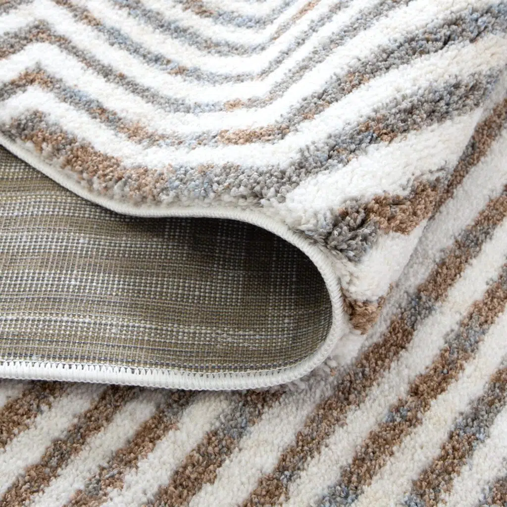 Grace Geometric Polyester Rug - Turkish Craft, Comfort, Durability