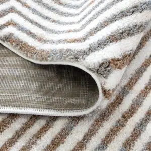 Grace Geometric Polyester Rug - Turkish Craft, Comfort, Durability