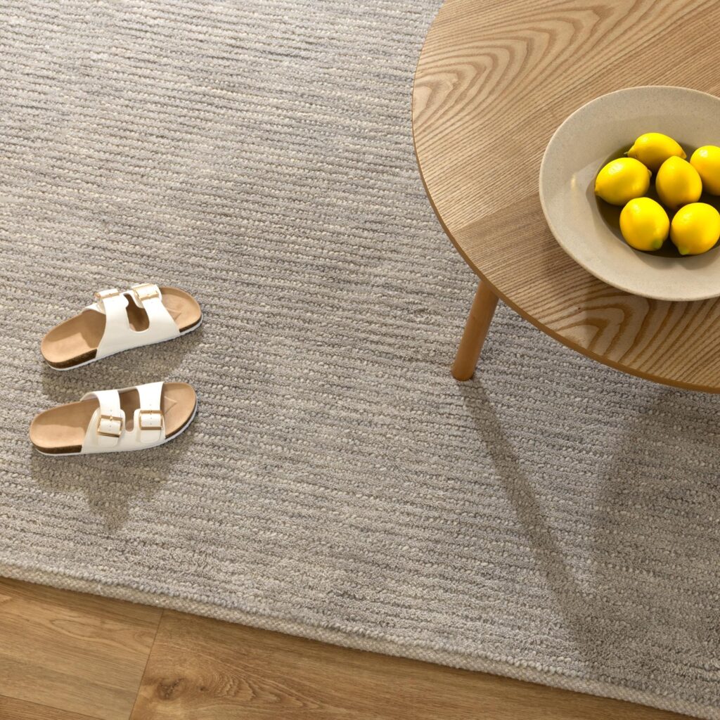 Eco Breeze Organic Wool Rug in Neutral Tones & Sophisticated Patterns