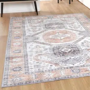 Machine-Washable Eco-Friendly Rug for Busy Families