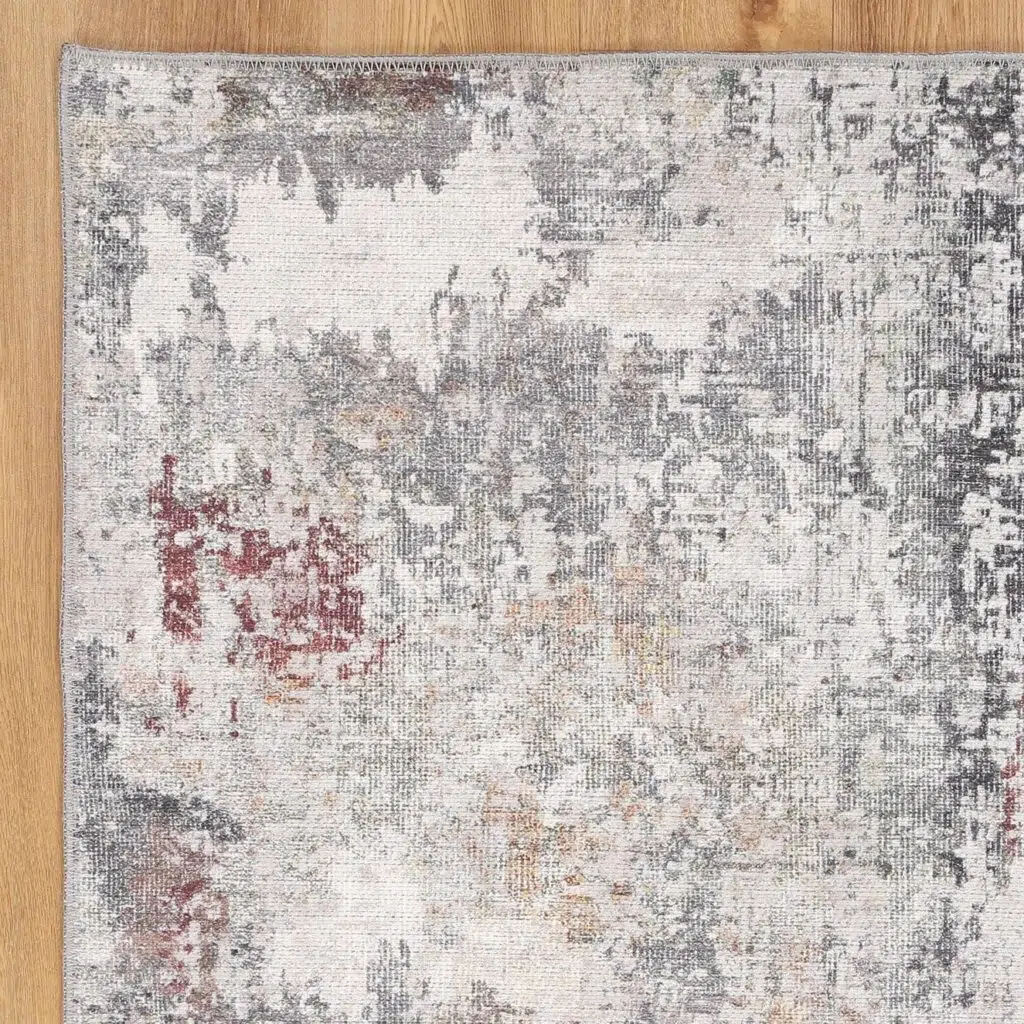 Machine-Washable Rug with Stain-Resistant Eco-Friendly Design for Versatile Sizes