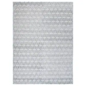Himalaya Mosaic Tribal Grey Wool Rug – Timeless Design Subtle Elegance