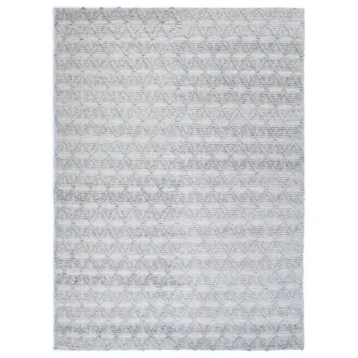 Himalaya Mosaic Tribal Grey Wool Rug