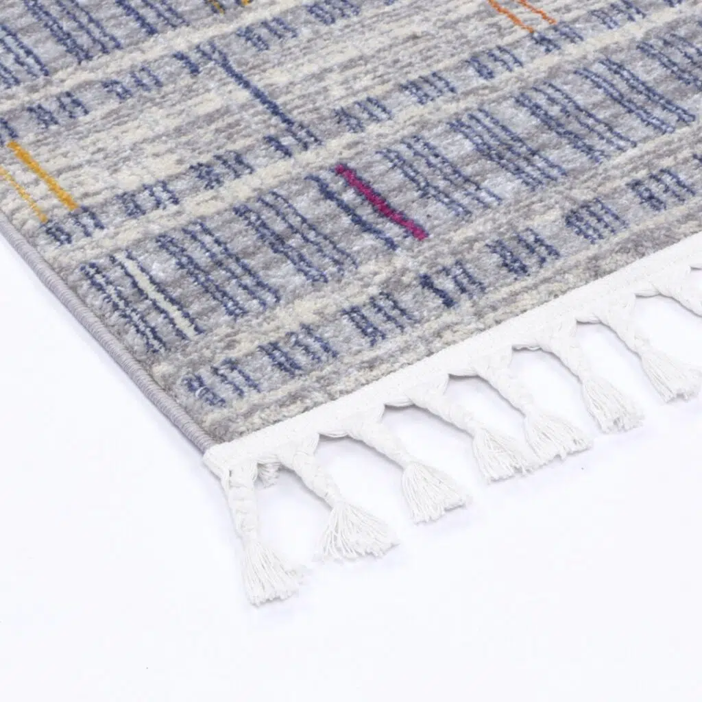 Durable Grey Rug Polypropylene 11mm Pile – Versatile Sizes for Modern Living