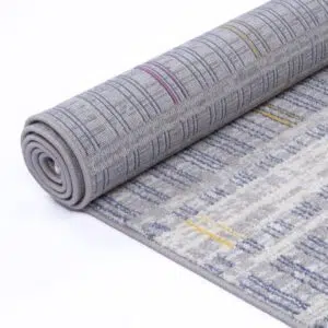 Inca Cusipuma Grey Rug Durable Low-Maint. Versatile Sizes
