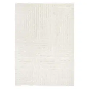Cream Wool Rug Natural Elegance Modern Interior Design