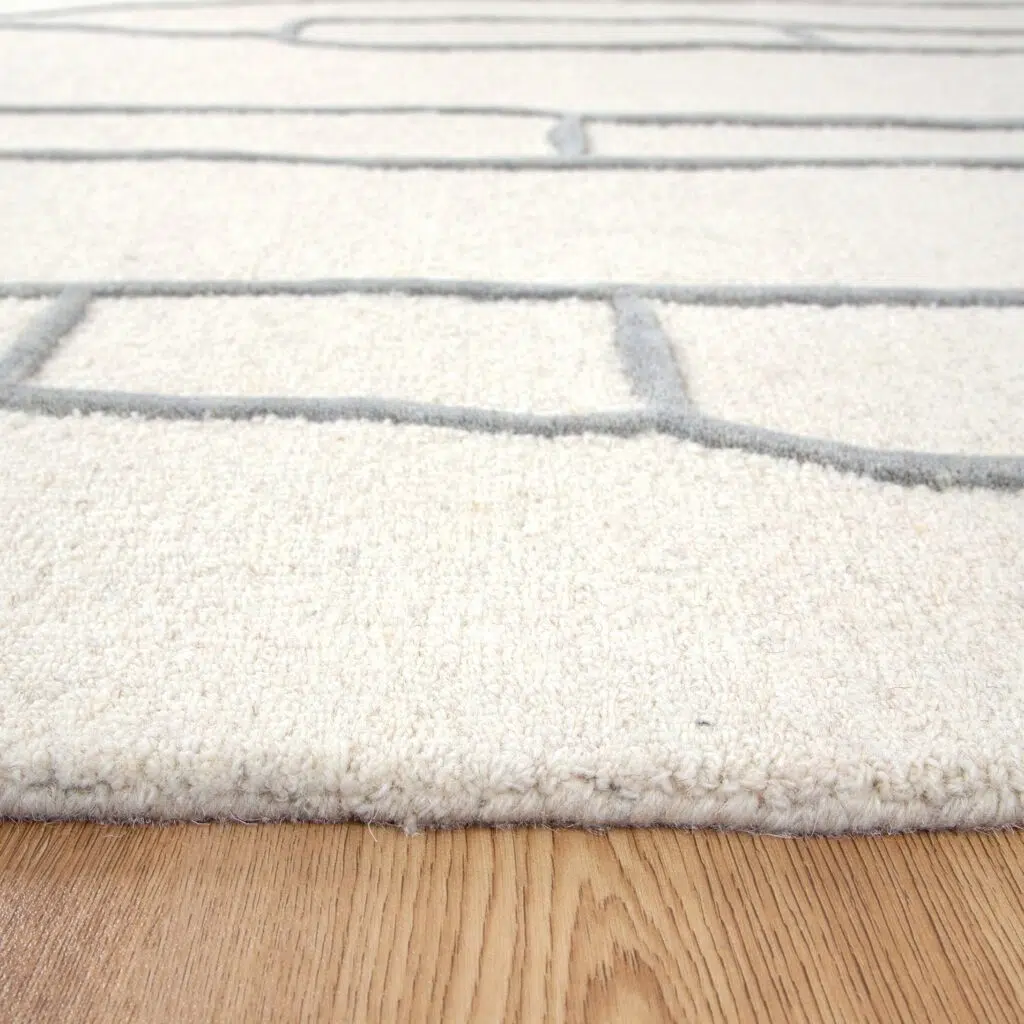 Wool Rug - Earthy Sophistication & Organic Modern Design