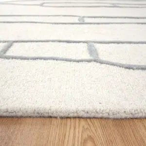 Wool Rug - Earthy Sophistication & Organic Modern Design