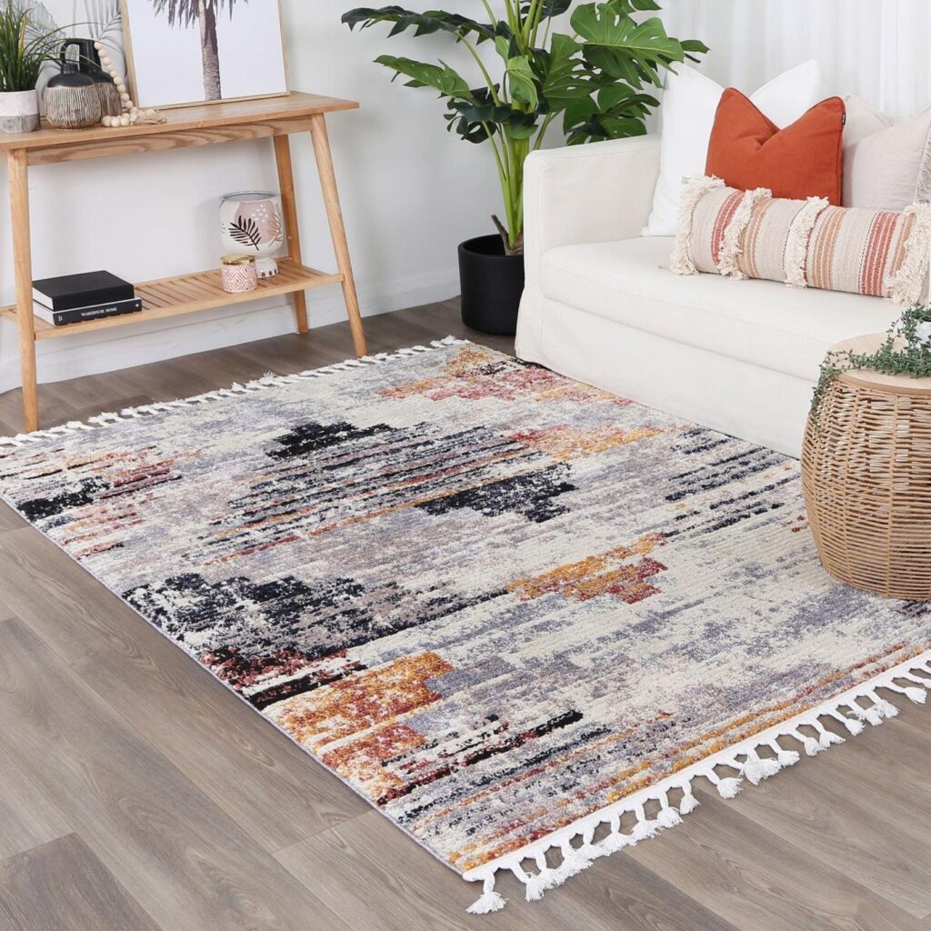 Tribal Arrow Moroccan Rug – Luxurious Plush Texture, Versatile Design, Handcrafted for Comfort & Style