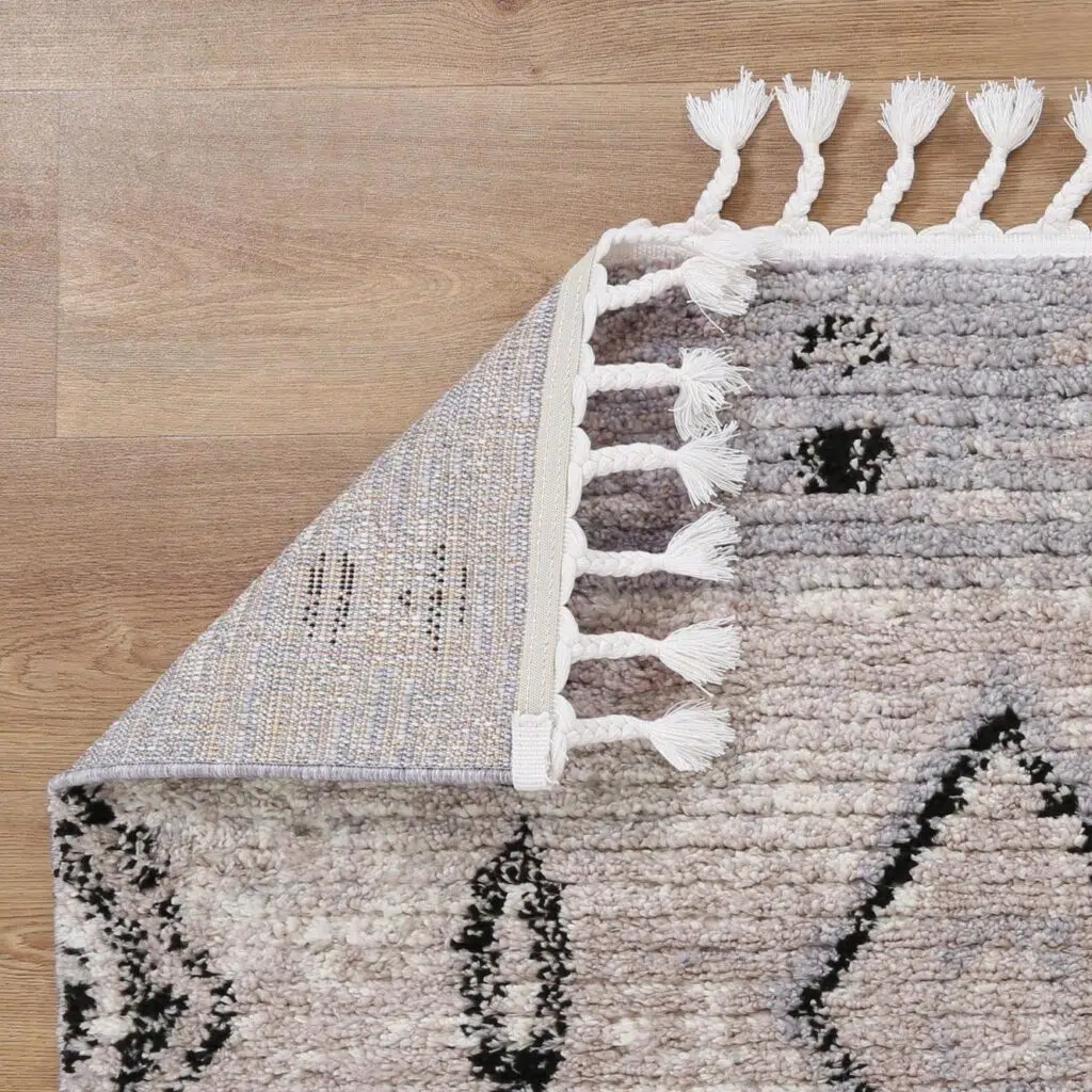 Moda Tribal Diamond Ash Rug (Morocco) - Luxurious Comfort & Durability