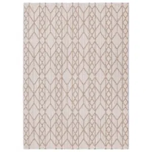 Beige indoor outdoor Maldives Gaia rug versatile design durable synthetic fibers stylish modern Falklands collection