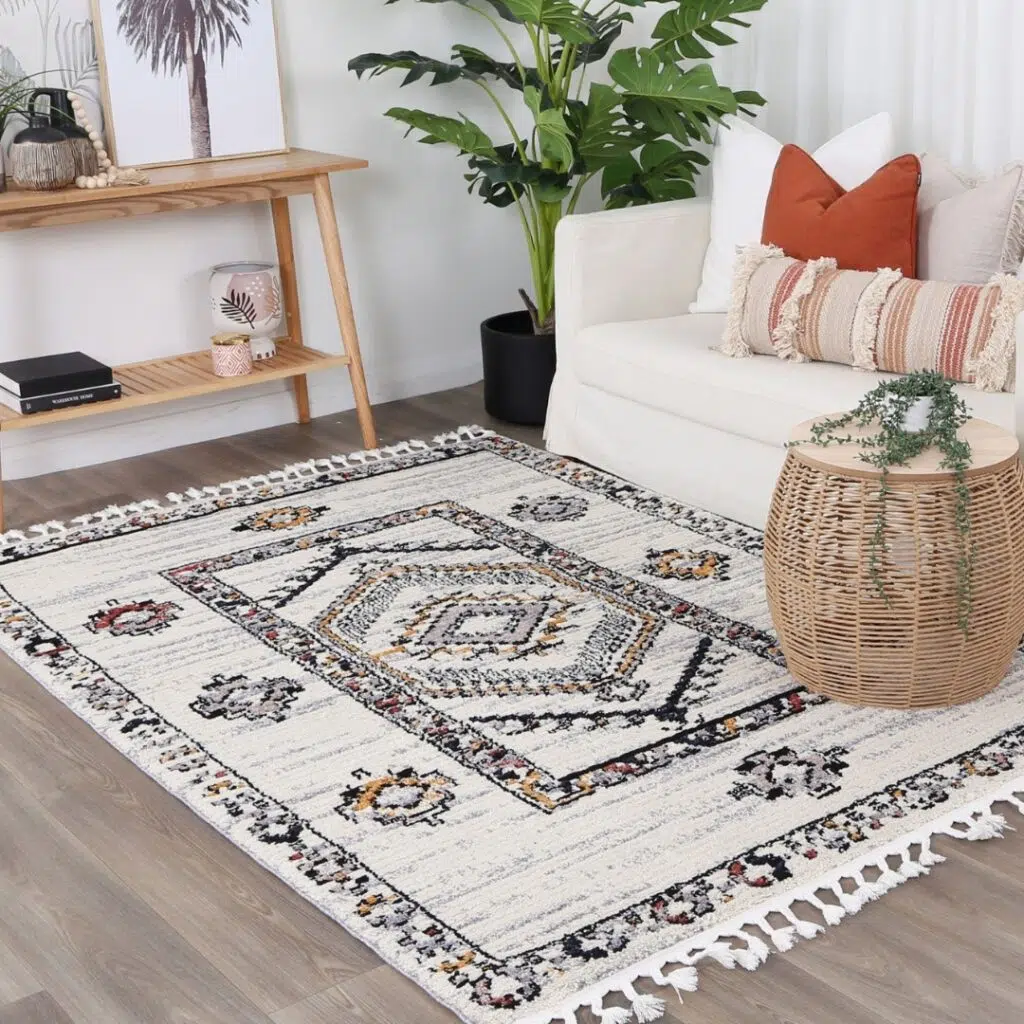 Multi Moroccan Soft Rug - Durable & Versatile