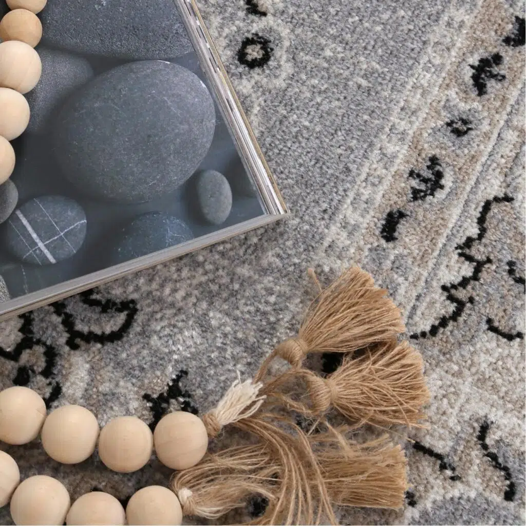 Oporto Hamburg Grey Traditional Soft Rug - Premium Polyester Textured Rug for Modern Interior Spaces with Multiple Sizes