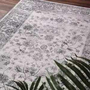 Salsa Serena Grey Ivory Rug (Polypropylene, Turkey) 160x230cm Rectangle