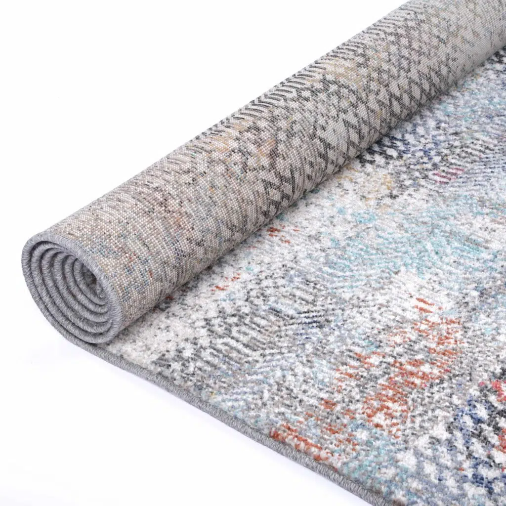 Stylish Ernesto Grey Terracotta Tribal Rug modern design durable polypropylene comfy lounge study versatile sizes available