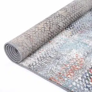 Stylish Ernesto Grey Terracotta Tribal Rug modern design durable polypropylene comfy lounge study versatile sizes available