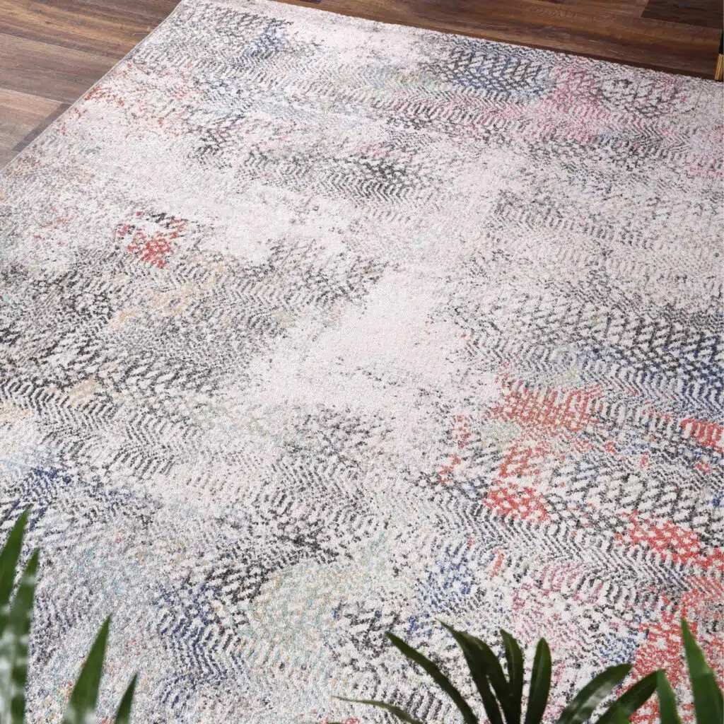 Stylish Ernesto Grey Terracotta Tribal Rug elegant design versatile sizes durable polypropylene