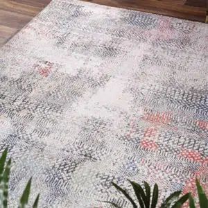 Stylish Ernesto Grey Terracotta Tribal Rug elegant design versatile sizes durable polypropylene
