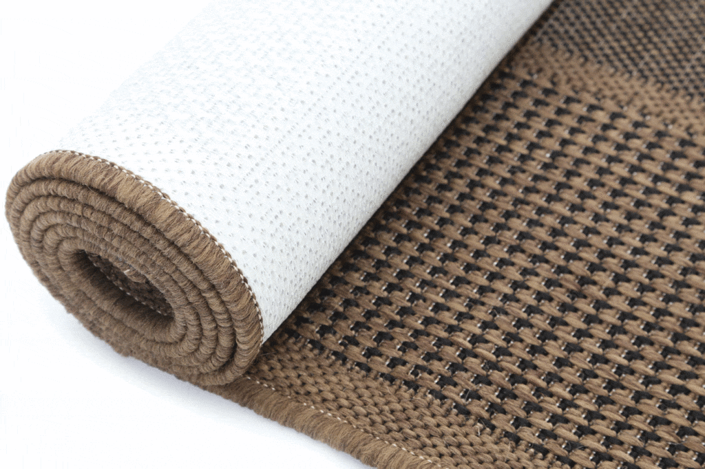 Sisalo Beige Patchwork Ikat Rug - Low-Maintenance, Durable, Neutral Color, Flatweave, Easy Install