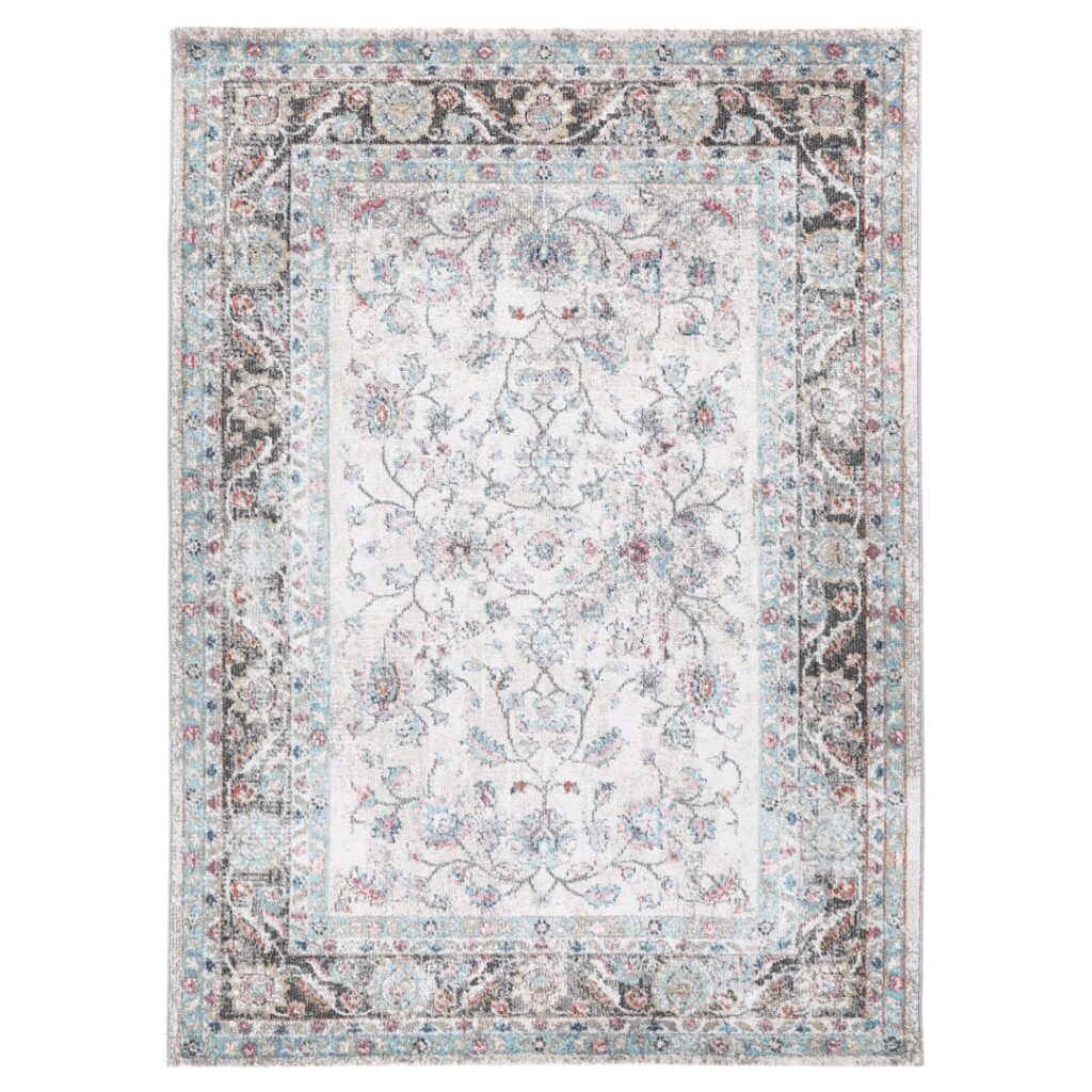 Salsa Anita Cream Transitional Rug Polypropylene Turkish Made 11mm Pile