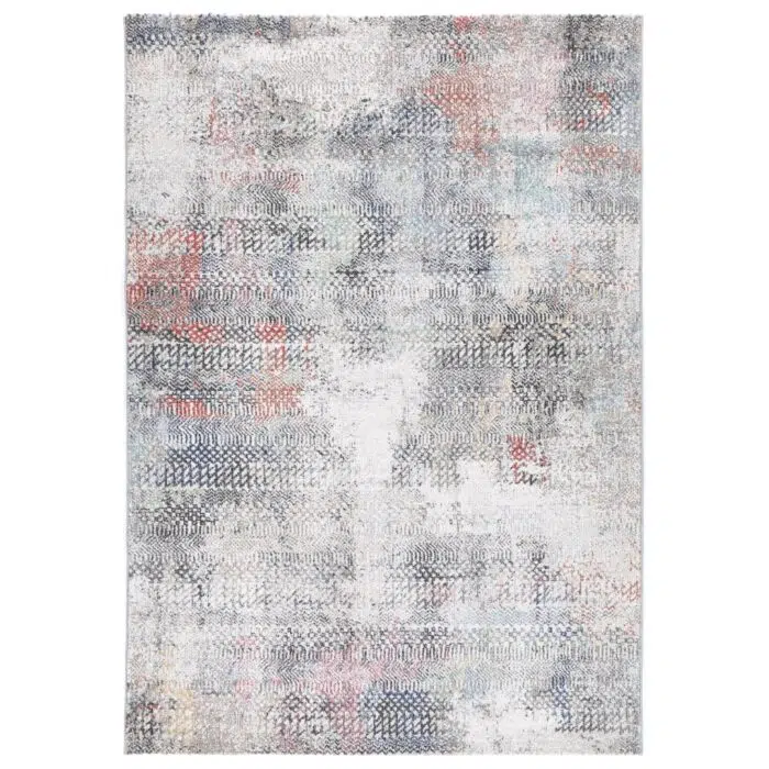Salsa Ernesto Grey & Terracotta Tribal Rug