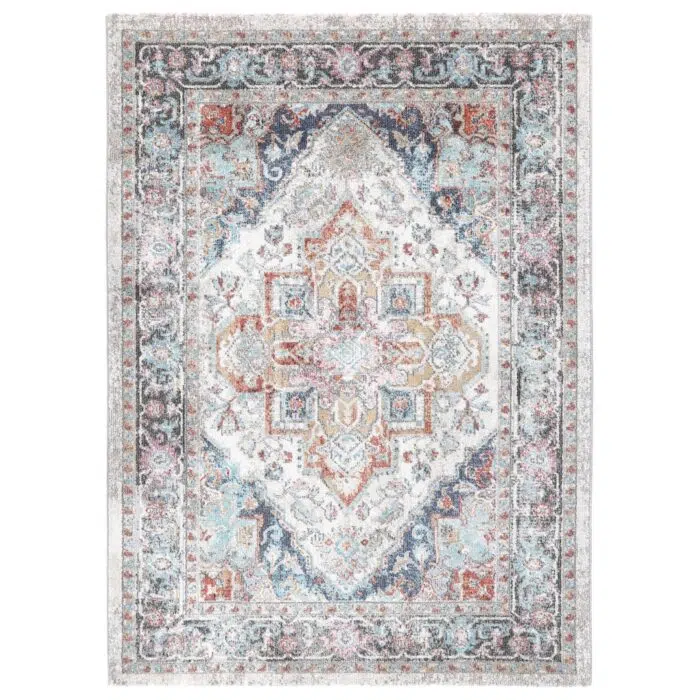 Salsa Yanet Ivory & Multi Rug