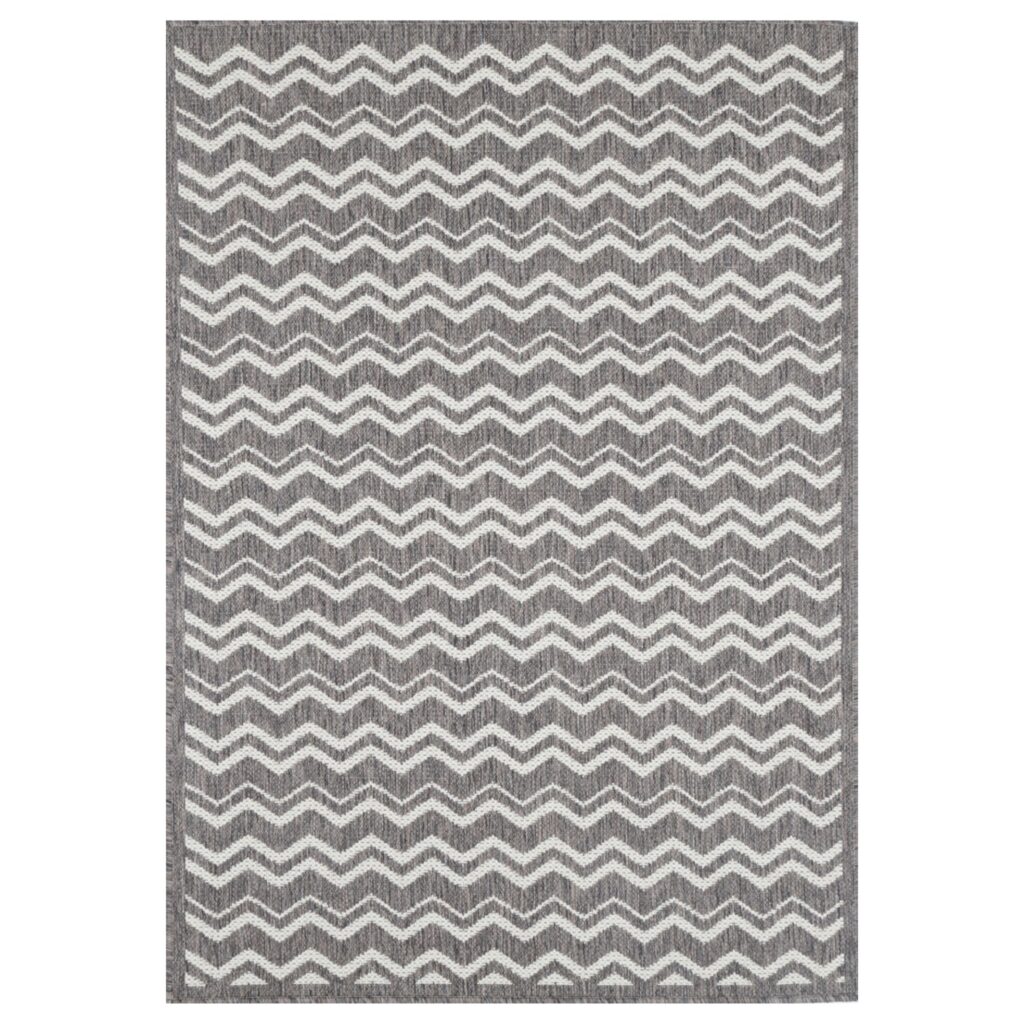 Modern Geometric Rug with Neutral Tones for Elegant Living