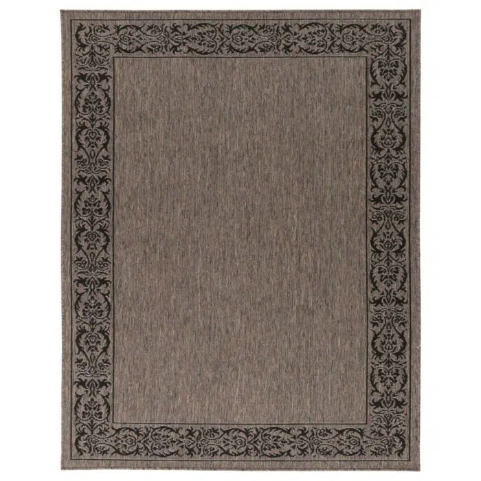 Sisalo Ebony Bordered Rug
