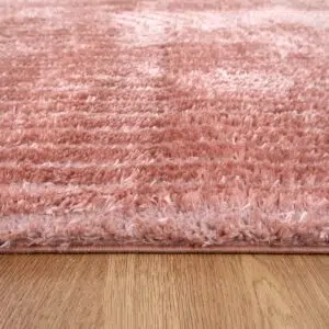 Turkish weaving high-low pile tender dior blush shag rug soft dur versatile design