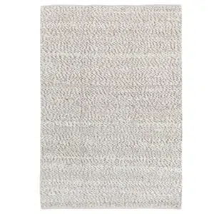 elegant beige wool rug with 50% wool 30% cotton 20% polyester hand-braided looped pile sustainable design for versatile decor