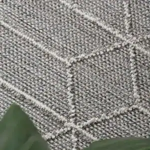 Vanuatu Totori Ash Geometric Flatweave Rug durable stylish design easy maintenance indoor outdoor use