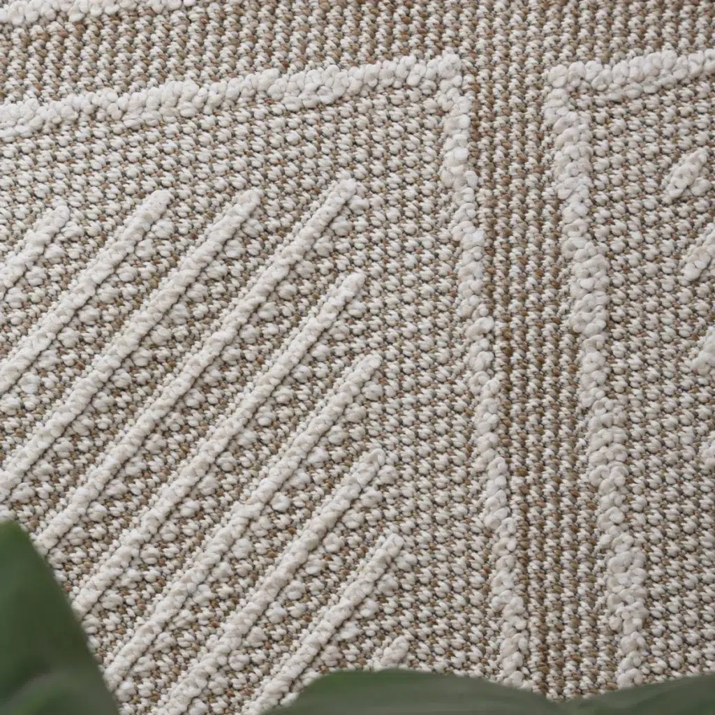 Vanuatu Kenilorea beige geometric flatweave rug for living room decor