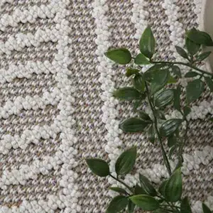 Vanuatu Onika Beige Geometric Flatweave Rug stylish durable design indoor outdoor use modern flatwoven texture easy clean minimal maintenance