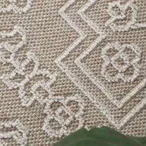 Vanuatu Waita Beige Tribal Flatweave Rug elegant design durable easy clean versatile sizes modern flatwoven texture