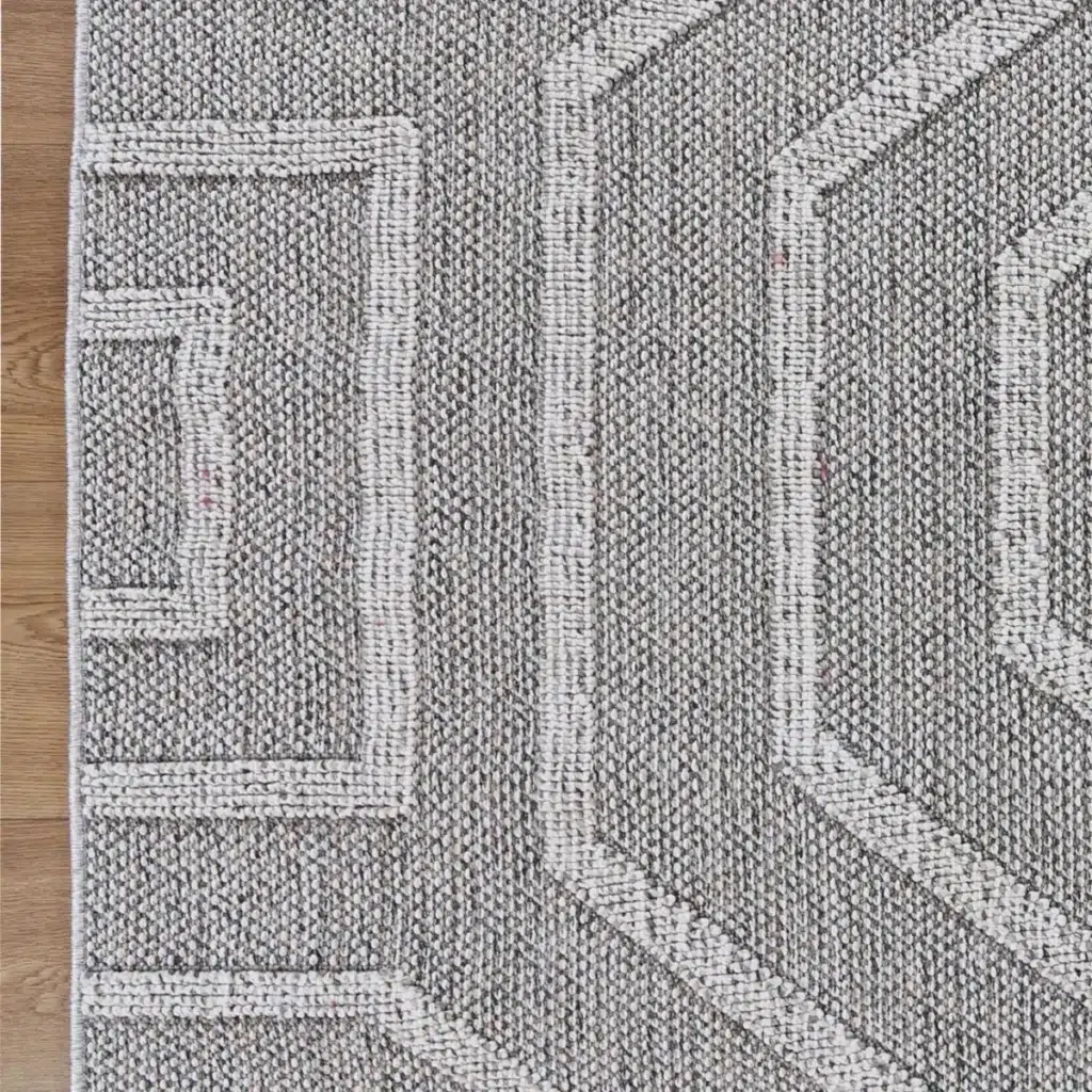 Vanuatu Suri Ash Geometric Flatweave Rug elegant durable design versatile sizes easy maintenance modern interiors