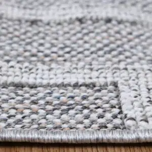 Vanuatu Suri Ash Geometric Flatweave Rug elegant durable design for any room easy maintenance versatile sizes available