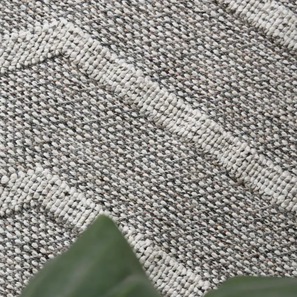 Vanuatu Suri Ash Geometric Flatweave Rug elegant durable low pile heatset polypropylene for versatile spaces