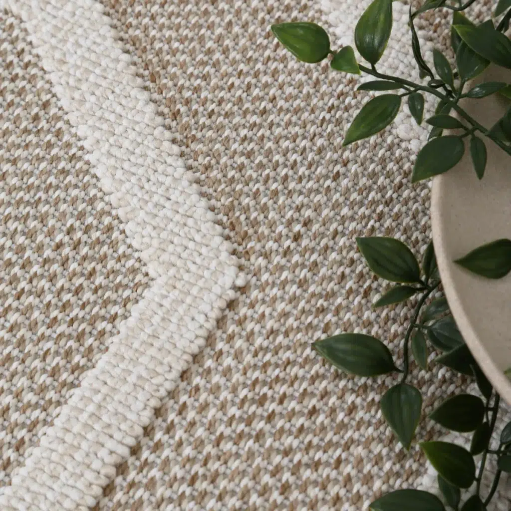 Vanuatu Lui Beige Geometric Flatweave Rug elegant modern design easy clean durable multiple sizes perfect for any room enhance living space comfort style flatwoven heatset polypropylene