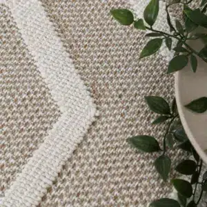 Vanuatu Lui Beige Geometric Flatweave Rug elegant modern design easy clean durable multiple sizes perfect for any room enhance living space comfort style flatwoven heatset polypropylene