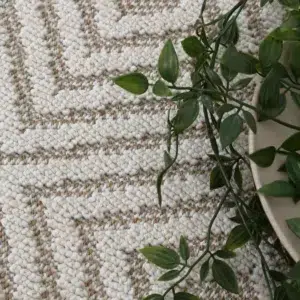 Vanuatu Wickham Beige Geometric Flatweave Rug indoor outdoor durable stylish easy clean flatwoven texture