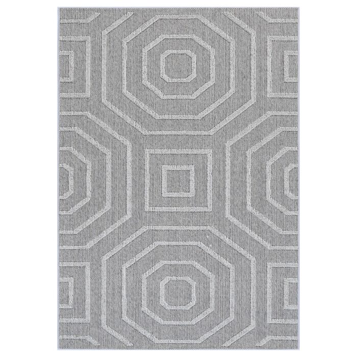 Vanuatu Suri Ash Geometric Flatweave Rug elegant durable design easy maintain flatwoven heatset polypropylene versatile sizes transform spaces