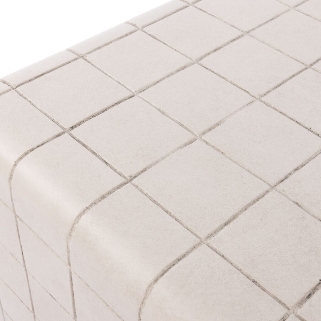 Industrial Coffee Table with Futuristic Design & Durable Construction (80x100x46cm)